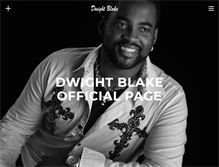 Tablet Screenshot of dwightblake.com